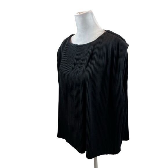 Ladies Moussy Brand Black Pleated Dolman Sleeve Blouse‎ Size Small - Picture 1 of 9